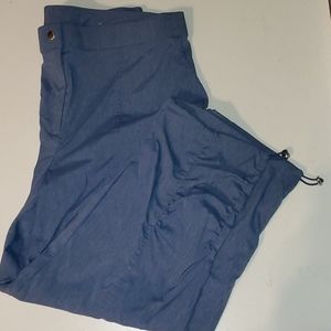 Chico's Navy Joggers with Drawstring